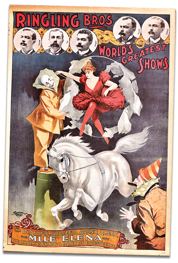 Ringling Bros Circus Advertisement