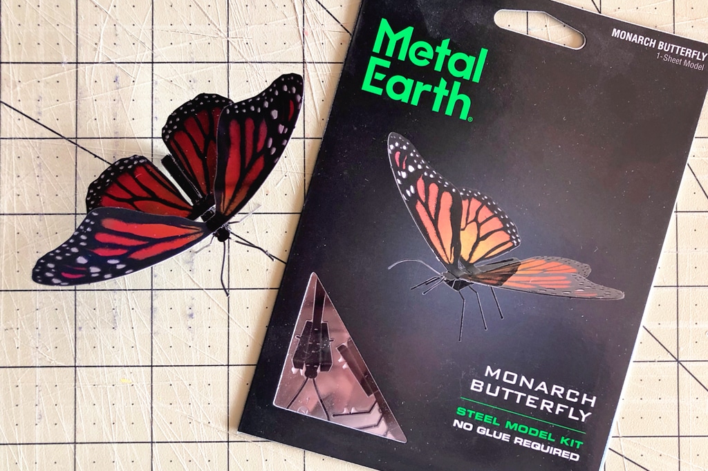 Metal Earth Monarch Butterfly Model Kit