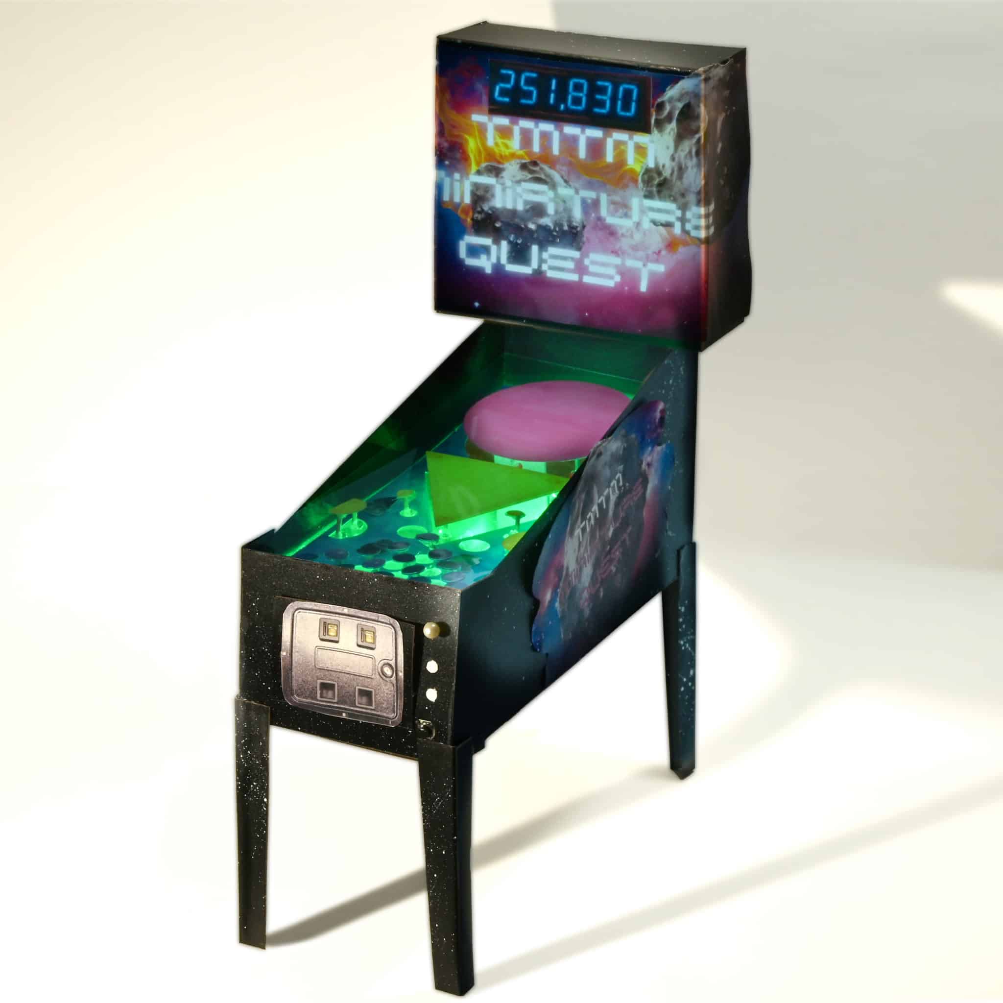 EDU Art Prototype Pinball 12x12in 2025 EDU Art Prototype Pinball 12x12in 2025