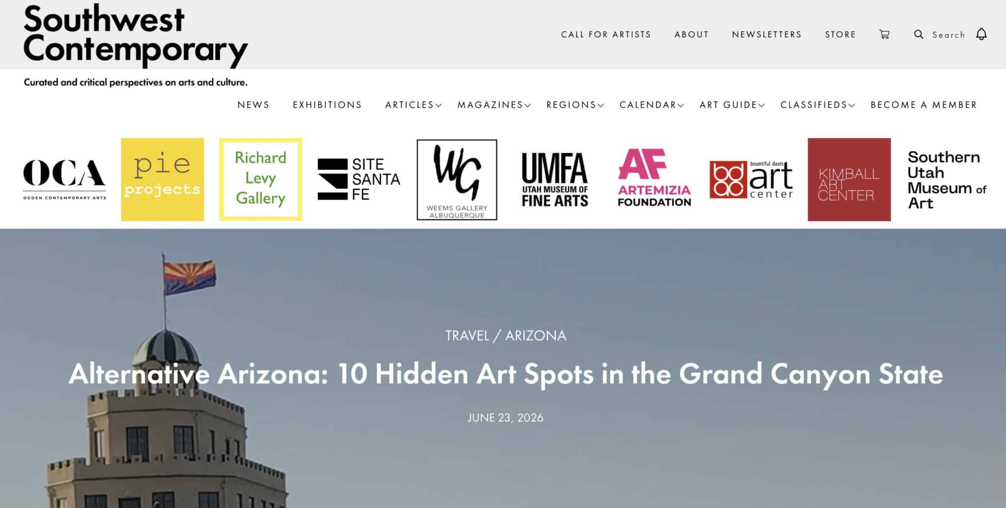 The Mini Time Machine Featured in Southwest Contemporary | Miniature Museum